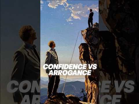 The Difference Between Confidence and Arrogance #spiritualgrowth #trustgod #holyspirit #faith